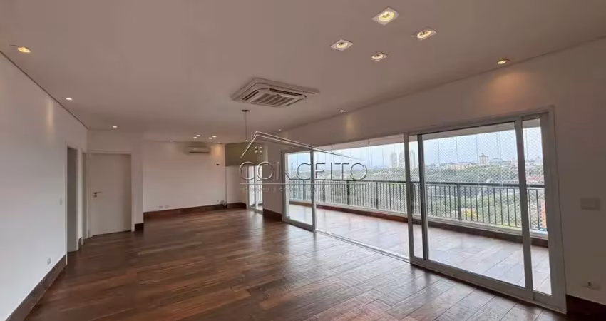 Apartamento para locação no condomínio residencial palladio com área útil de 236 m² | 4 suítes com armários planejados e 4 vagas de garagem.