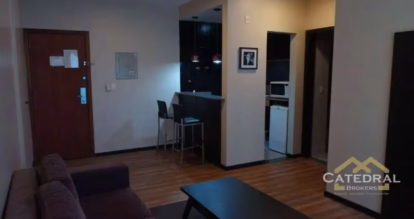 Flat com 1 dormitório, 60 m² - venda por R$ 500.000,00 ou aluguel por R$ 3.983,00/mês - Centro - Jundiaí/SP