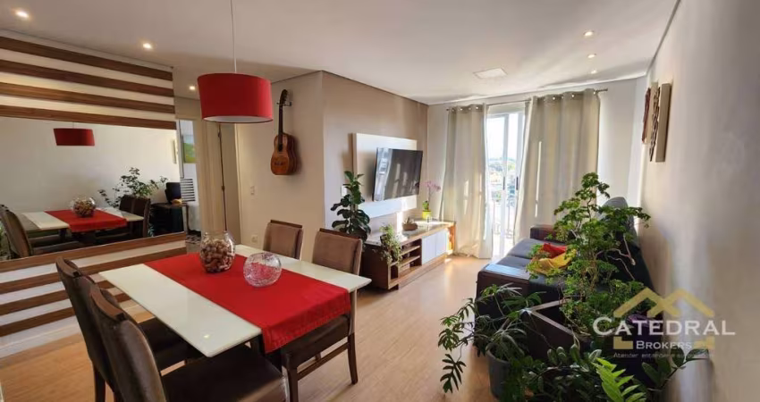 Apartamento com 2 dormitórios à venda, 54 m² por R$ 405.000,00 - Retiro - Jundiaí/SP