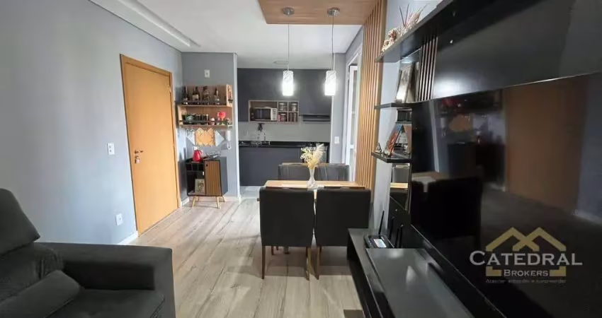 Apartamento com 2 dormitórios à venda, 56 m² por r$ 550.000,00 - horto florestal - jundiaí/sp