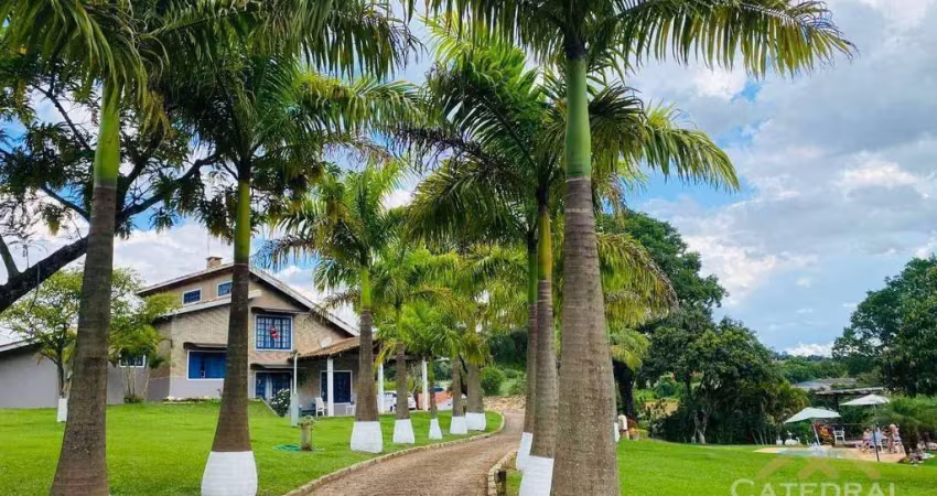 Chácara com 3 dormitórios à venda, 3200 m² por r$ 1.100.000,00 - roseira - jundiaí/sp