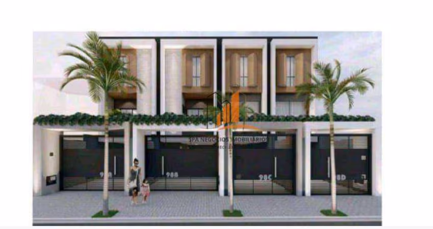 Sobrados NOVOS com 3 dormitórios à venda, 13 m² por R$ 790.000 - Cidade Patriarca - São Paulo/SP