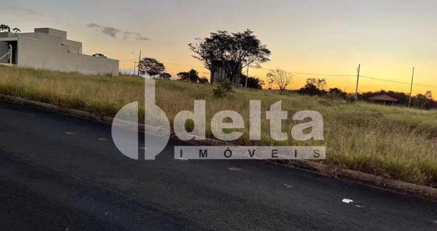 Terreno disponível para venda 250 m² no bairro residencial fruta do conde em uberlândia-mg