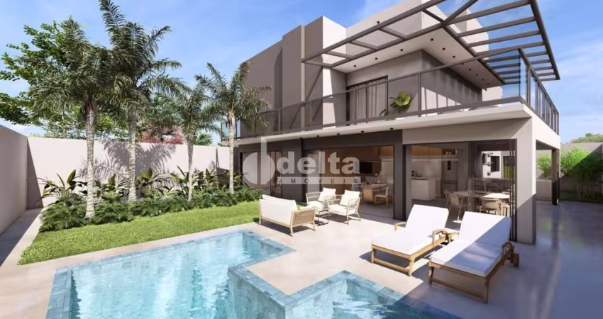 Casa no condomínio Golden Village para venda em Uberlândia-MG