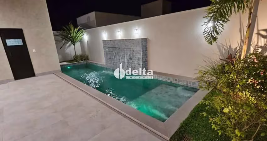 Casa em condomínio com 3 suítes disponível para locação e venda no bairro jardim botânico em uberlândia-mg.