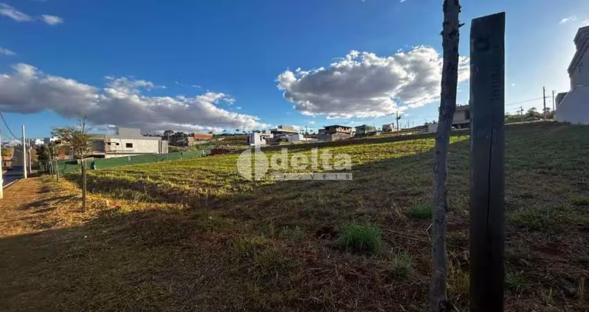Terreno no condomínio disponível para venda no bairro granja marileusa em uberlândia-mg