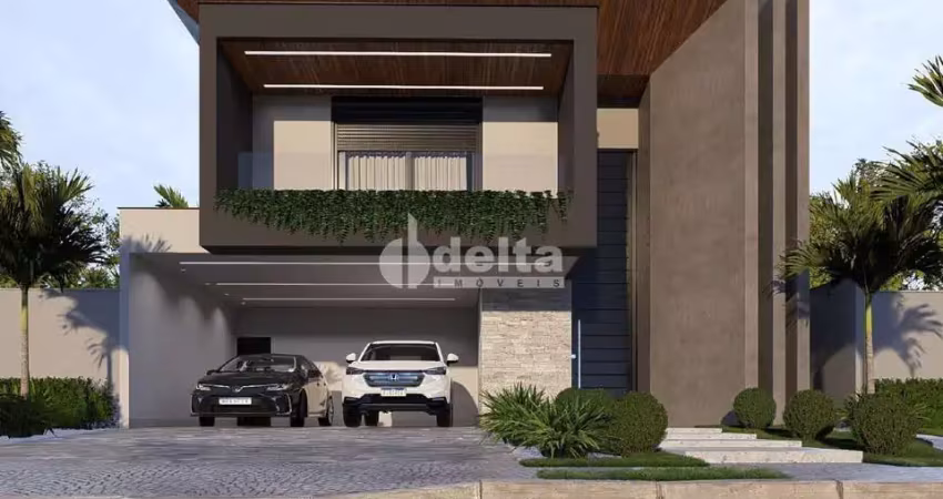 Casa no condomínio Golden Village para venda em Uberlândia-MG