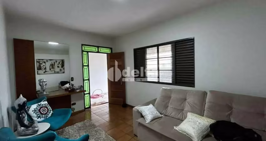 Casa residencial disponível para venda e locação no bairro santa mônica em uberlândia-mg