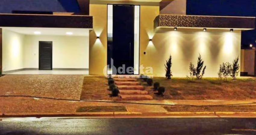 Casa no condomínio Alphaville 1 disponível para locação e venda em Uberlândia-MG