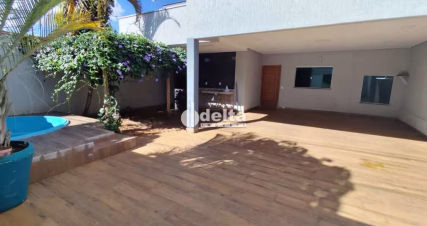 Casa disponível para Locação e Venda no bairro Jardim Botânico em Uberlândia MG