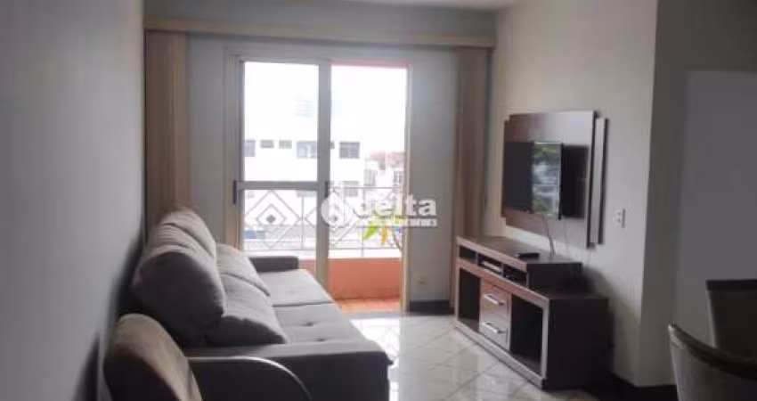 Apartamento mobiliado disponível para locação no bairro Martins em Uberlândia-MG