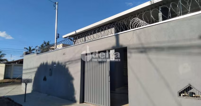 Casa disponível para locação no bairro Pampulha em Uberlândia-MG
