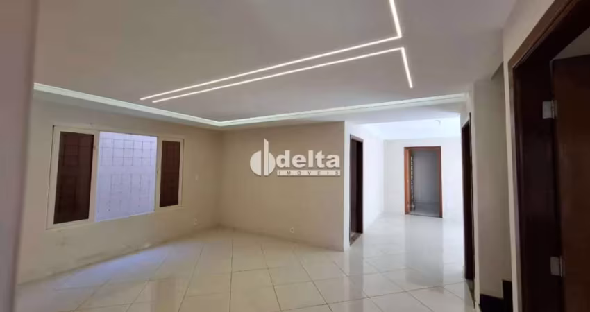 Casa residencial disponível para Locação e venda no bairro Jardim das Palmeiras em Uberlândia-MG.