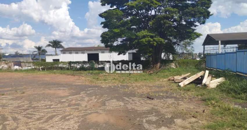 Terreno disponível para locação no bairro Industrial em Uberlândia-MG
