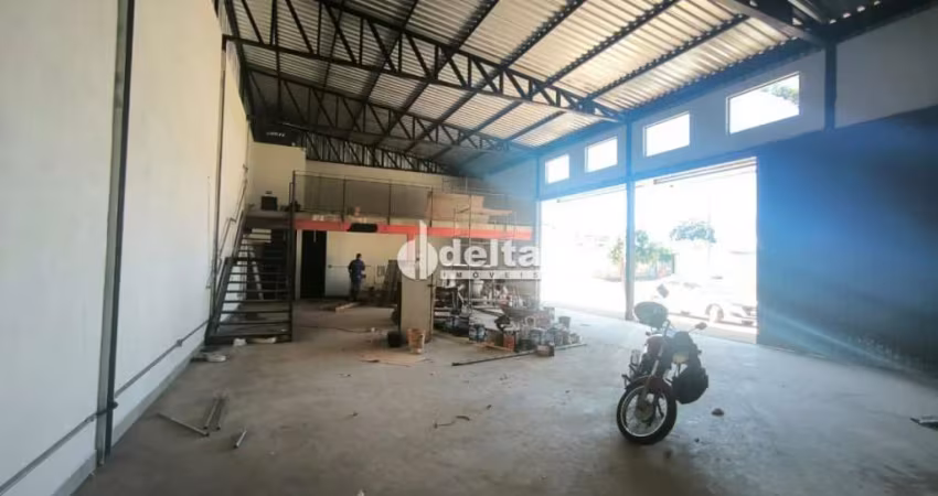 Galpão disponível para locação no bairro Custódio Pereira em Uberlândia-MG