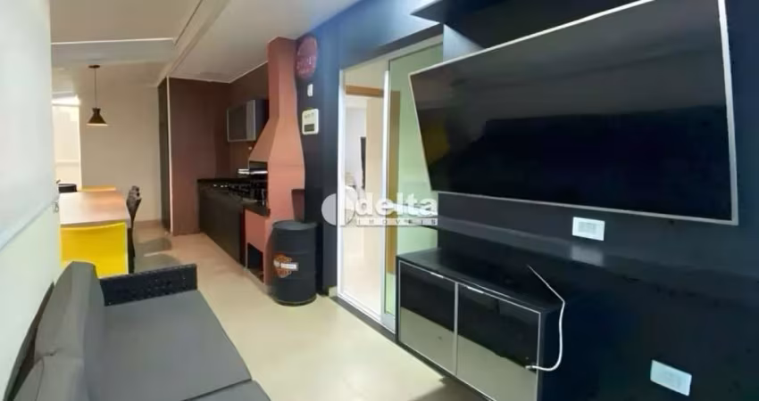 Cobertura disponível para locação no bairro Lídice em Uberlândia-MG