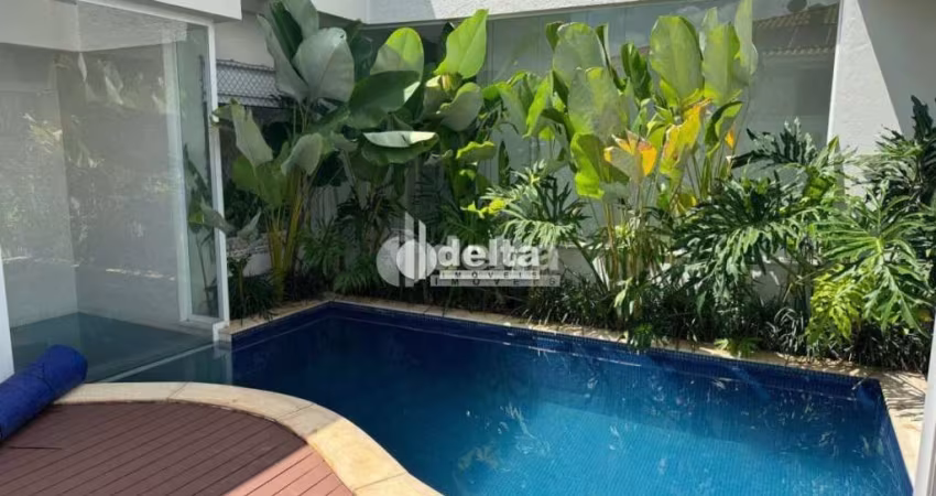 Casa em condomínio disponível para locação no bairro Nova Uberlândia em Uberlândia-MG