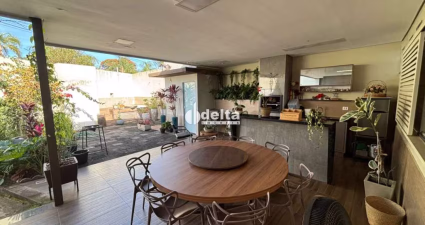 Casa residencial disponível para locação no bairro Jardim Ipanema em Uberlândia-MG.