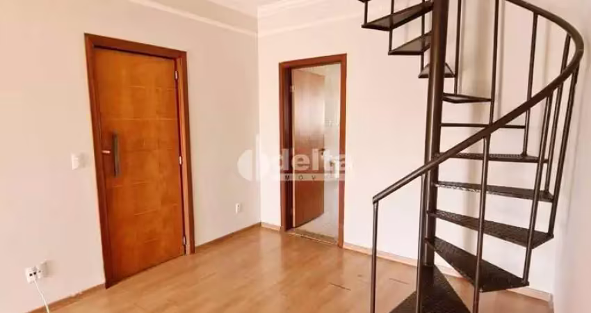 Cobertura disponível para venda no bairro santa mônica em uberlândia-mg