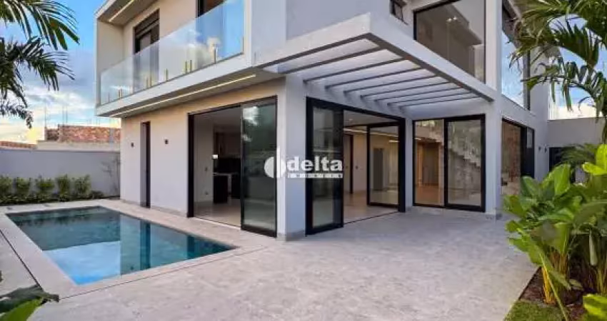 Casa residencial em condomínio disponível para venda no bairro granja marileusa em uberlândia-mg.