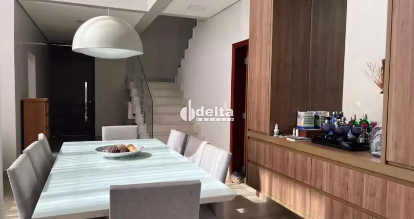 Casa residencial em condomínio disponível para venda no bairro jardim sul em uberlândia-mg.