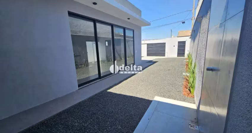 Casa residencial com 2 quartos disponível para locação no bairro santa mônica em uberlândia-mg.