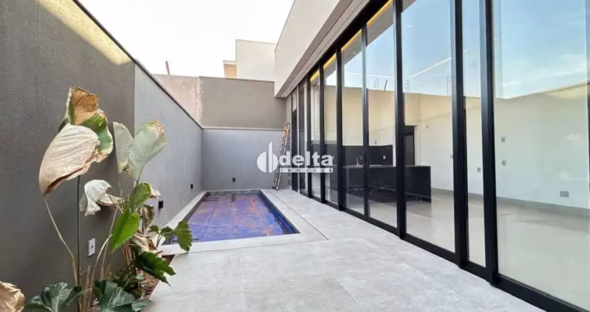 Casa em condominio disponível para venda no bairro laranjeiras em uberlândia-mg
