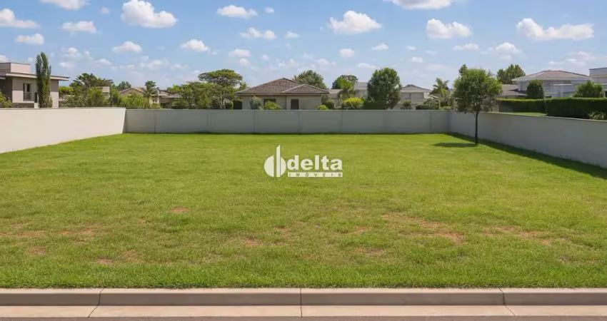 Terreno em condomínio fechado disponível para venda no bairro nova uberlândia em uberlândia-mg