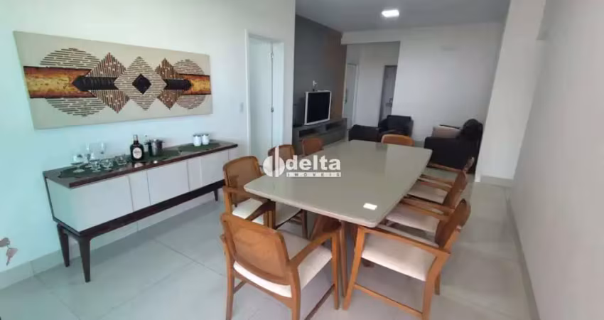 Apartamento mobiliado com 03 suítes disponível para locação e venda no bairro tubalina em uberlândia-mg
