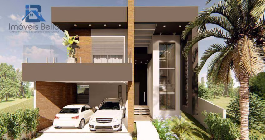 Casa  4 Suítes  à venda, 252 m² construção - Condomínio Portal San Giovanni - Itatiba