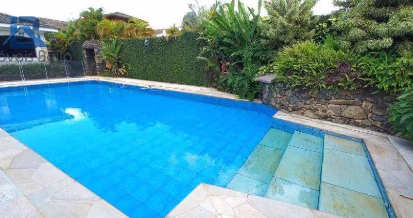 Casa com 4 dormitórios para alugar  por r$ 8.500/mês - jardim santa rosa - itatiba/sp