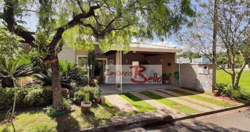 Casa com 4 dormitórios à venda, 251 m² - Condomínio Itatiba Country Club - Itatiba/SP