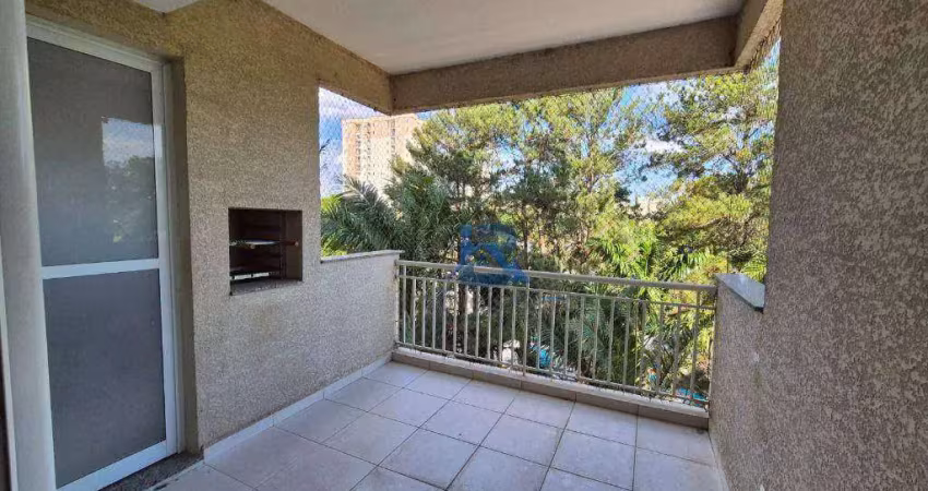 Apartamento com 2 dormitórios para alugar, 65 m² por r$ 3.180,21/mês - loteamento santo antônio - itatiba/sp
