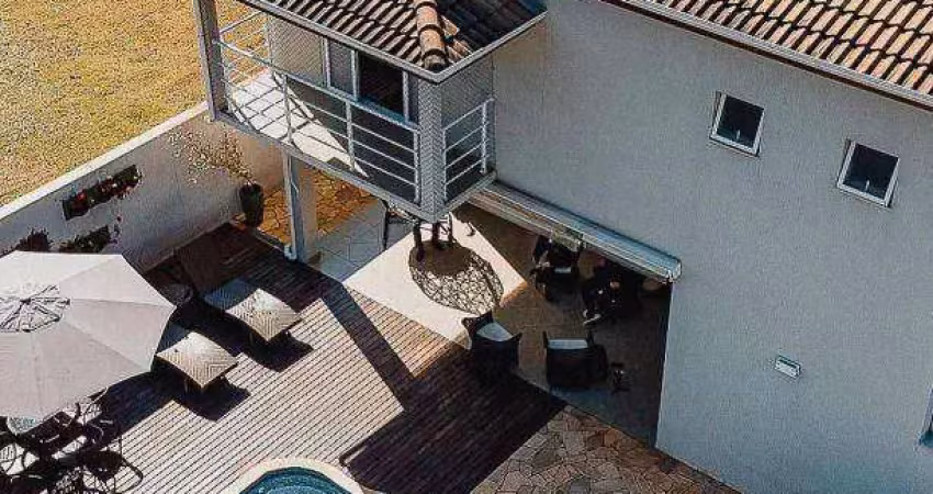 Casa com 3 dormitórios, 404 m² - venda por r$ 1.650.000,00 ou aluguel por r$ 8.044,00/mês - condomínio bosque dos pires - itatiba/sp