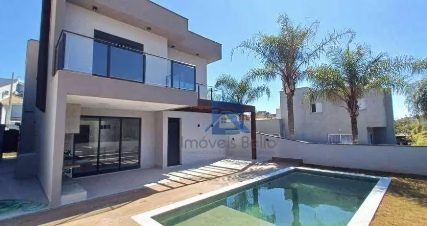 Casa com 4 suítes à venda condomínio itatiba country club - itatiba/sp