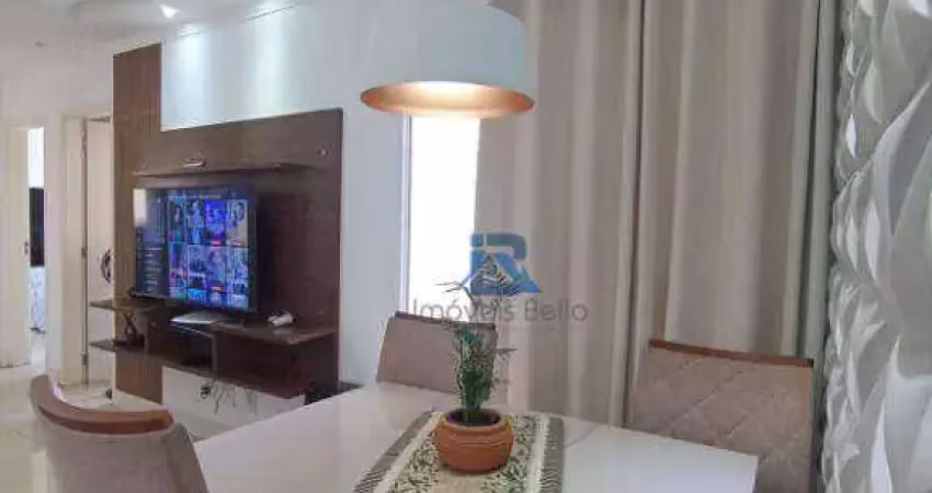 Apartamento com 2 dormitórios à venda, 49 m² por r$ 286.000,00 - jardim ester - itatiba/sp