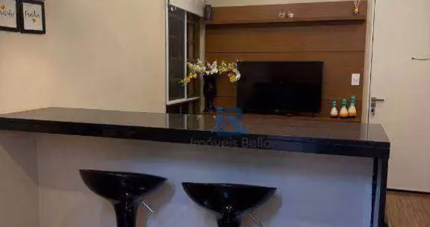 Apartamento com 2 dormitórios à venda, 52 m² por r$ 260.000 - loteamento rei de ouro - itatiba/sp