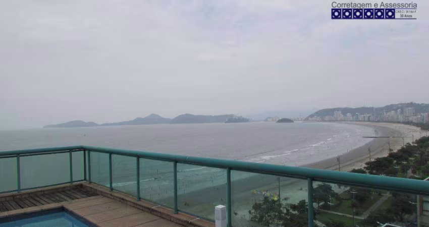 FRENTE AO MAR - ALTO PADRÃO -  AMPLO TERRAÇO - 1 POR ANDAR - 4  DORMTS - 3 - VAGAS