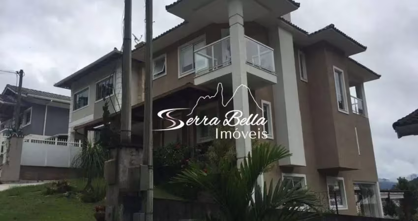Casa com 4 dormitórios à venda, 307 m² por r$ 1.800.000,00 - tijuca - teresópolis/rj