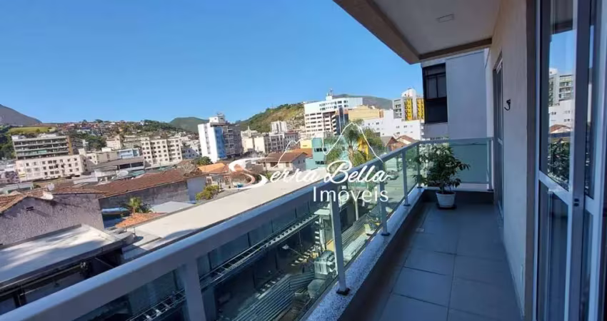 Apartamento com 2 dormitórios à venda, 89 m² por r$ 550.000,00 - várzea - teresópolis/rj