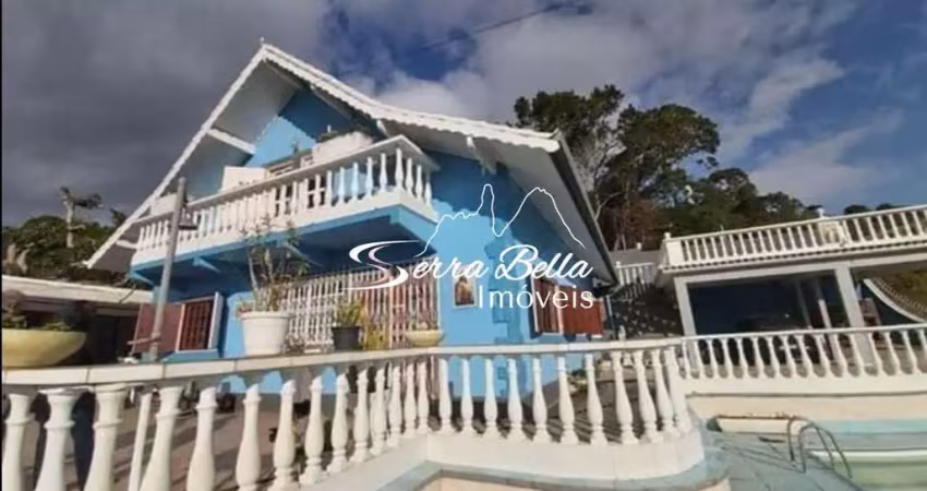 Casa com 4 dormitórios à venda, 242 m² por r$ 850.000,00 - fazendinha - teresópolis/rj