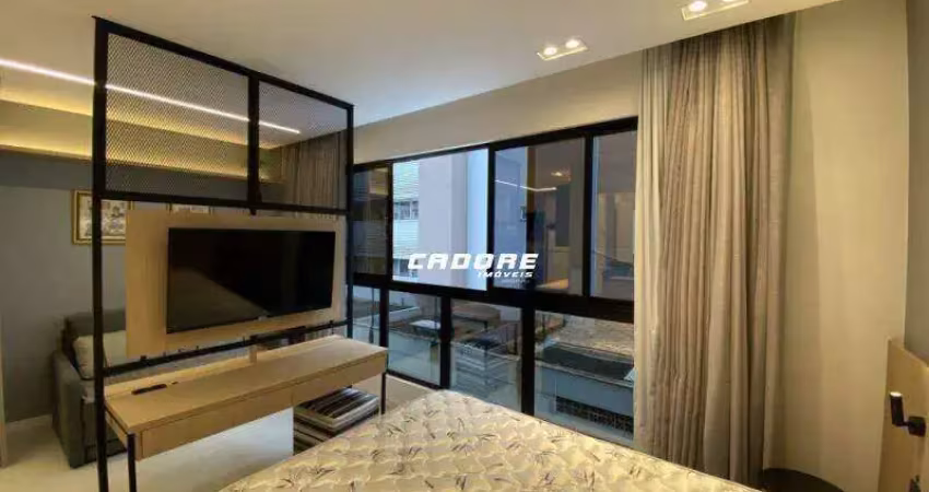 Loft mobiliado na região central de blumenau | cadore imóveis