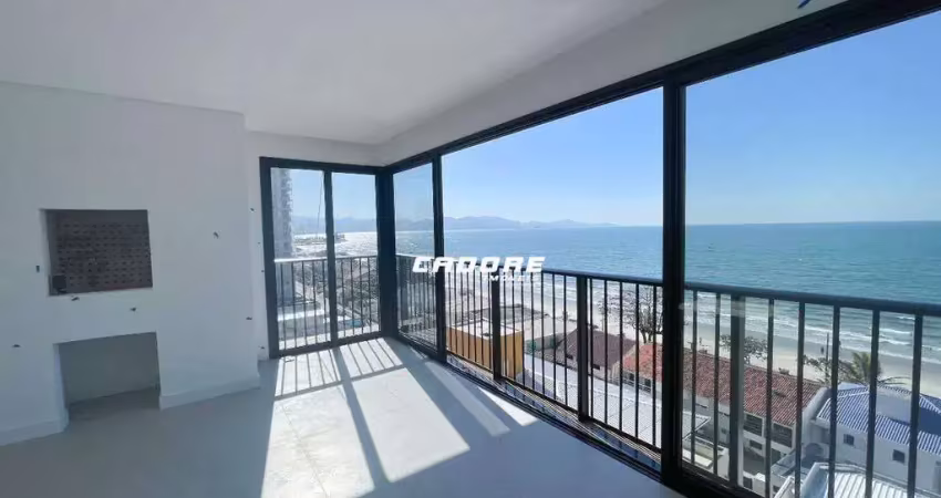 Apartamento para locação com vista permanente para o mar em balneário perequê - porto belo i cadore imóveis