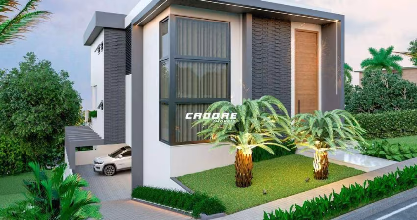 Casa de Alto Padrão 3 Dormitórios Sendo 3 Suítes e Uma Bela Piscina! | Cadore Imóveis