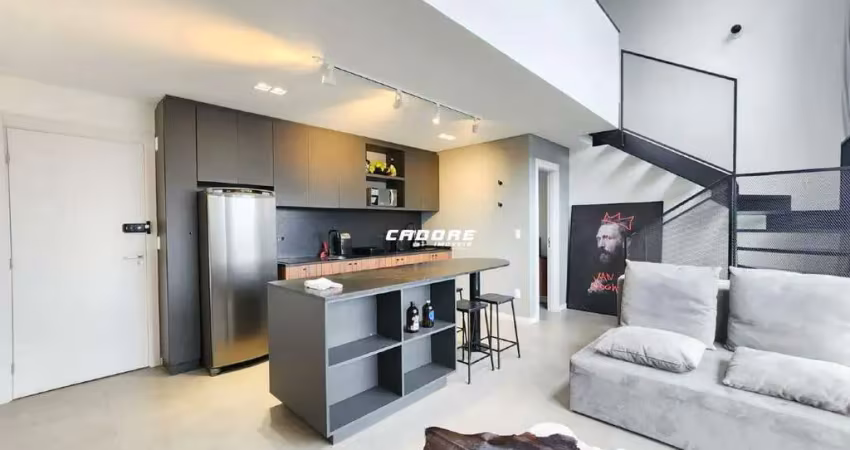 Loft duplex mobiliado no bairro itoupava seca i cadore imóveis