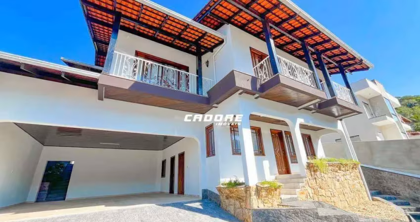 Casa à venda, 4 quartos, 3 suítes, 4 vagas, valparaíso - blumenau/sc