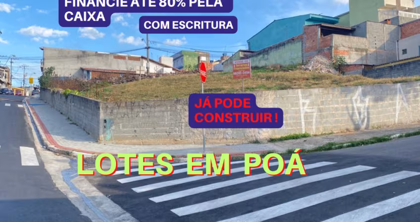 Vende Lotes/Terrenos  / Escritura em Poá