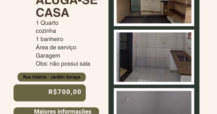 Aluga-se casa no Jardim soraya em Rio Preto, próximo ao Laranjao e Represa