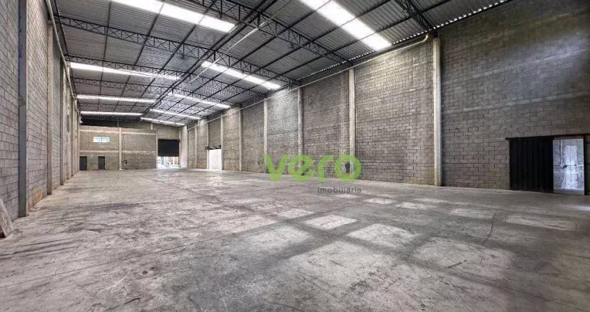 Galpão para alugar, 880 m² por r$ 16.000,00/mês - jardim industrial dante siani - nova odessa/sp