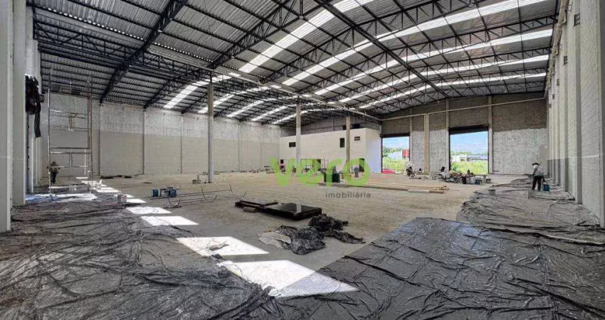 Galpão para alugar, 1707 m² por r$ 28.200,00/mês - recanto - nova odessa/sp